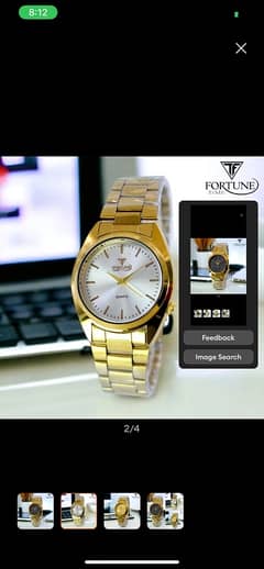 Women Gold Watch