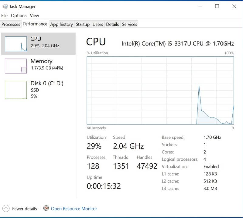 Surface Book 2 i5 3rd Gen 4/256 (2 in 1) 5