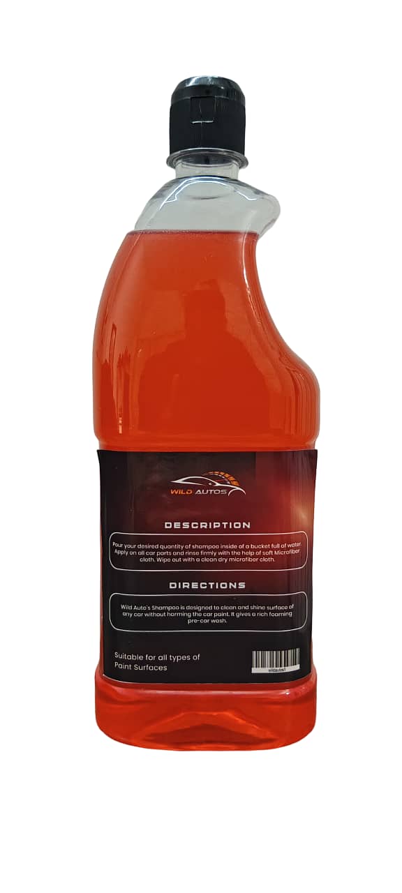 Wild Autos High Gloss Finish Car Shampoo – 1 Liter | Ultimate Shine 2