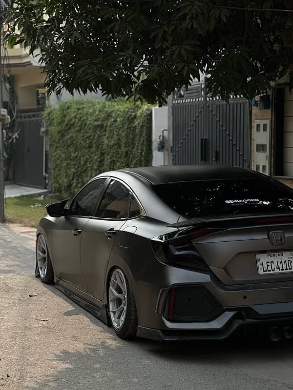 civic x type r back bumper 0