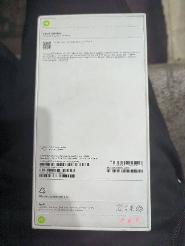 i want to sale. my iphone 16 pro max veey urgent basis 1