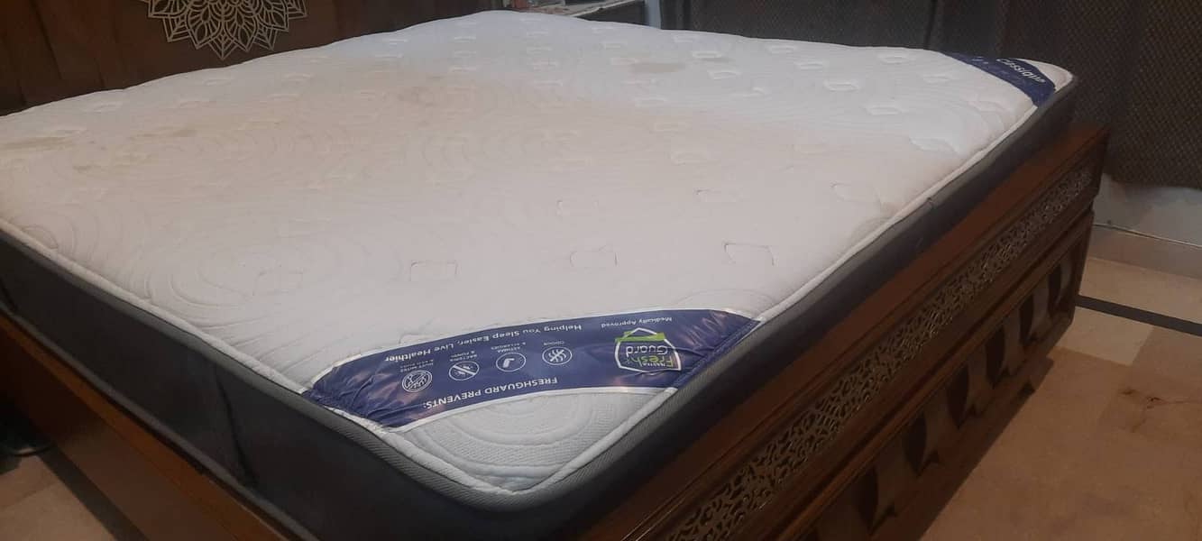 Master Moltyfoam Celeste Classique Spring Mattress - 8 inch King Size 0