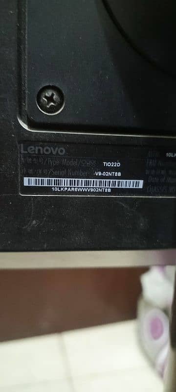 lenovo mini pc i5 6th gen with LCD 4