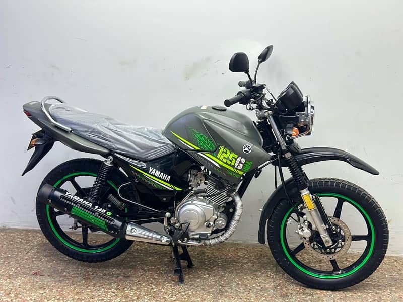 yamaha ybr125g 2022 ( mat grey ) 1