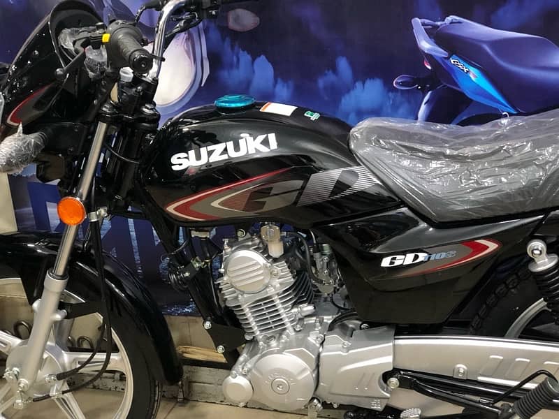 SUZUKI GD 110S 2024 MODEL BRAND NEW ALL COLOURS WITH JUMBO PACKAGE 0