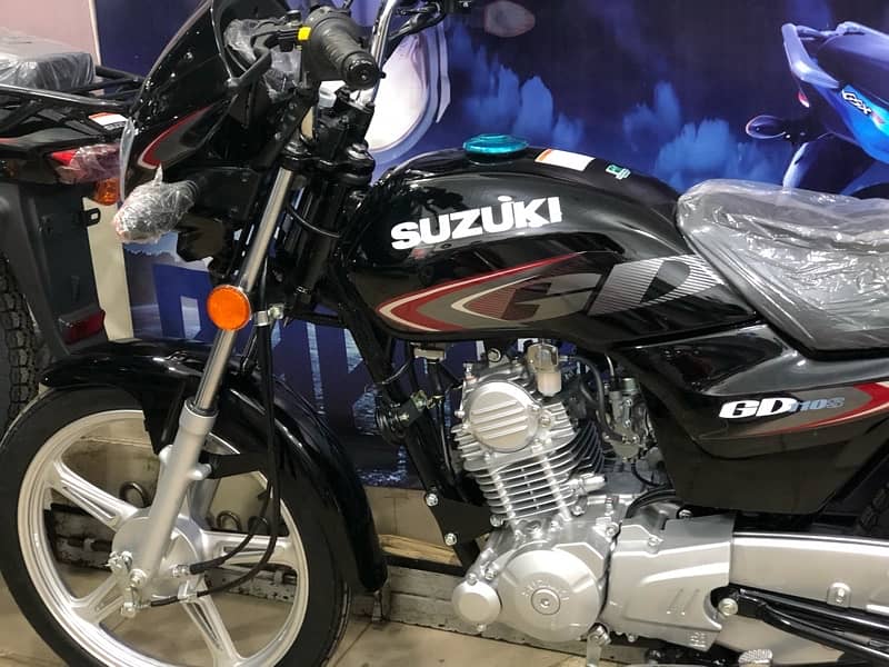 SUZUKI GD 110S 2024 MODEL BRAND NEW ALL COLOURS WITH JUMBO PACKAGE 4