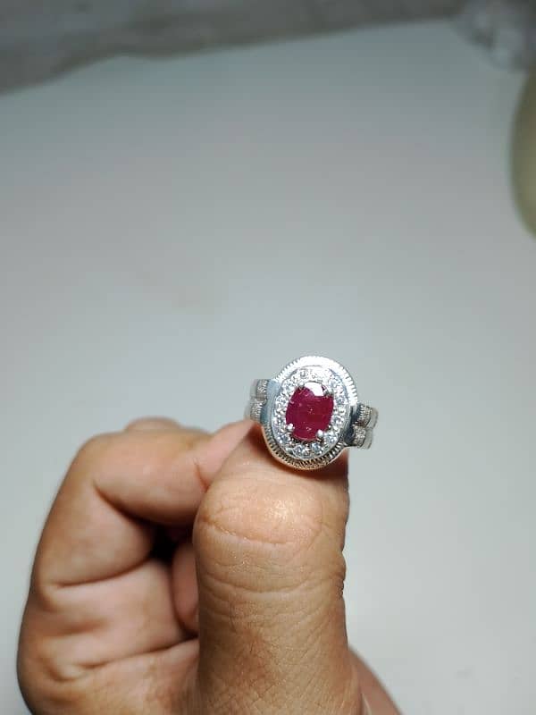 natural ruby stone rings 4