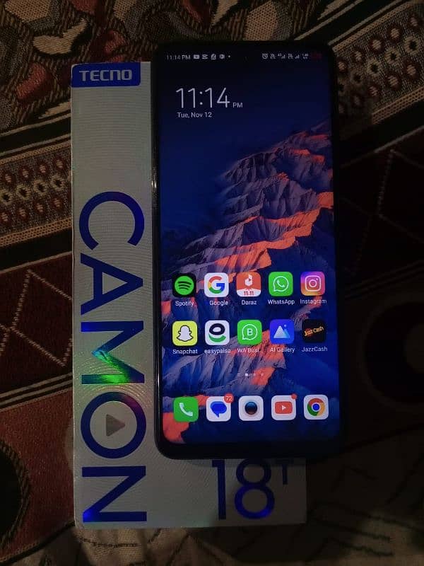 Tecno camon 18T 0