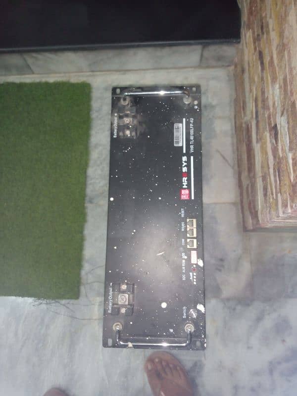 Lithium-ion 100A 48V 2.5 year used 0