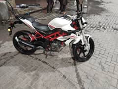 Benelli TNT 150i 2023 model Punjab number lush condition