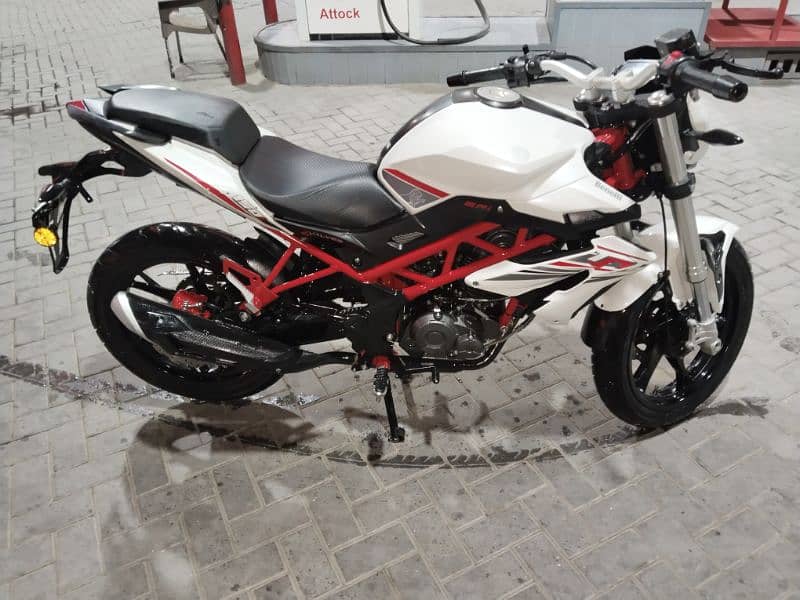 Benelli TNT 150i 2023 model Punjab number lush condition 11