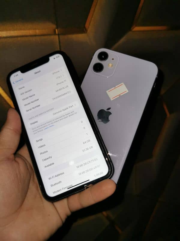 IPhone 11 64gb non pta jv full sim time. total jenwen read add 4