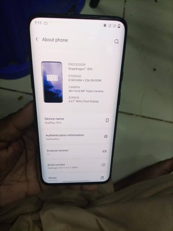 oneplus 7pro 8/256 non pta all ok 1