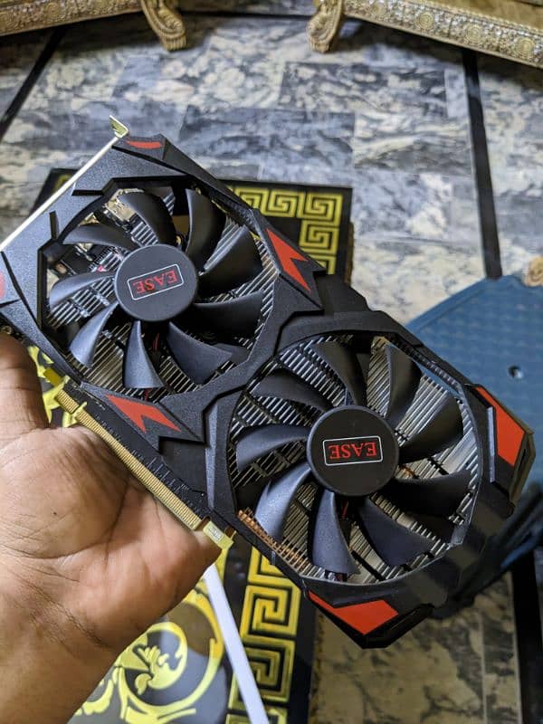 EASE RX 580  WITH 8 GB VRAM DDR5 5