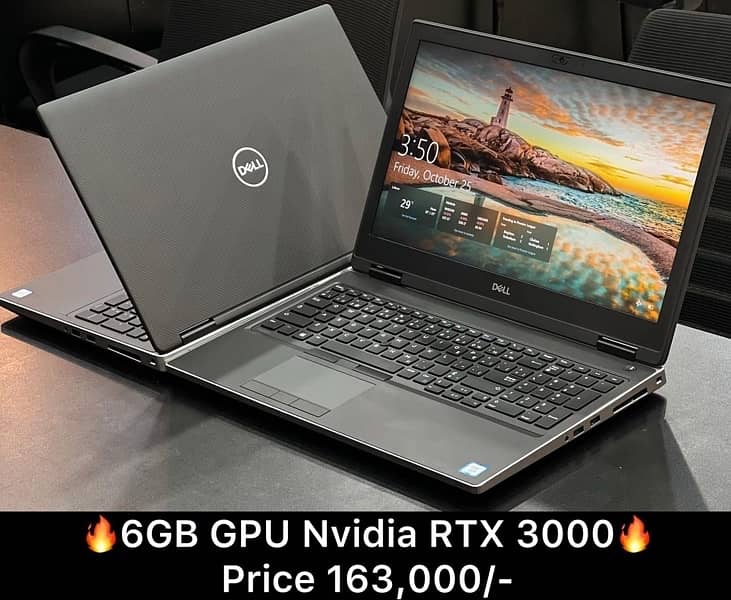 DELL PRECISION (7740) RTX 3000 (4gb Gpu) 9th Generation Core i5 . . 4