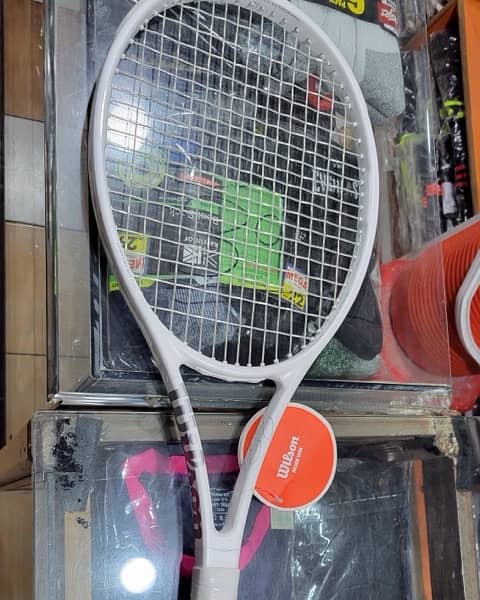 Wilson Prostaff 97 White Tennis Racket Gaurranteed 0