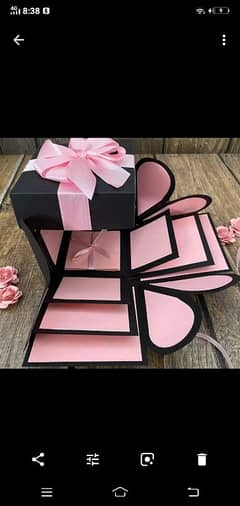 surprise birthday  gift box