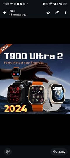 Smart Watch T900 Ultra 2