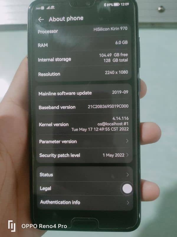 Huawei p20pro Pro exchange possible read add 10