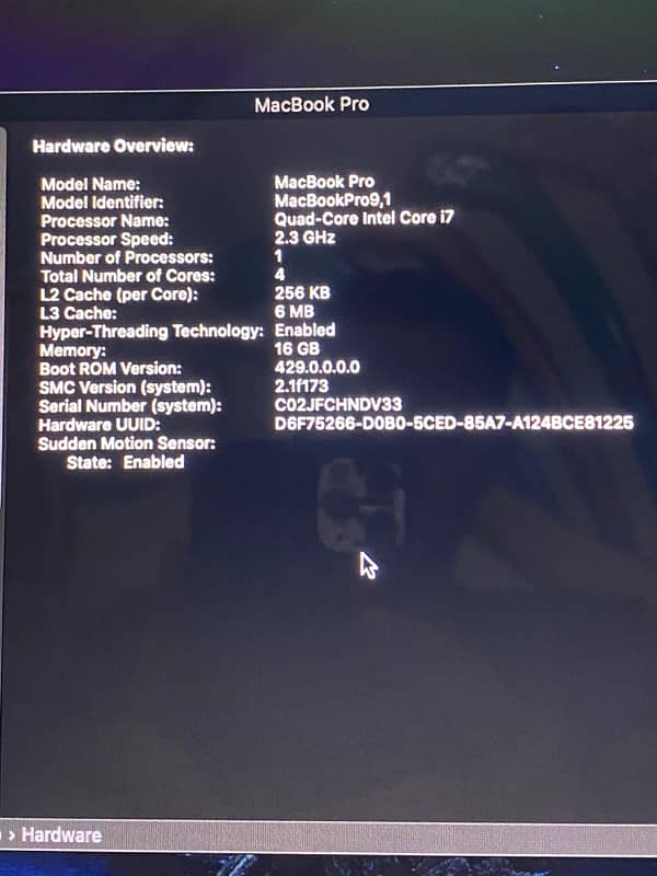 MacBook Pro 2012 - i7 - 512/16 3