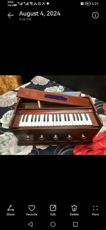 Indian antique harmonium for sale 4