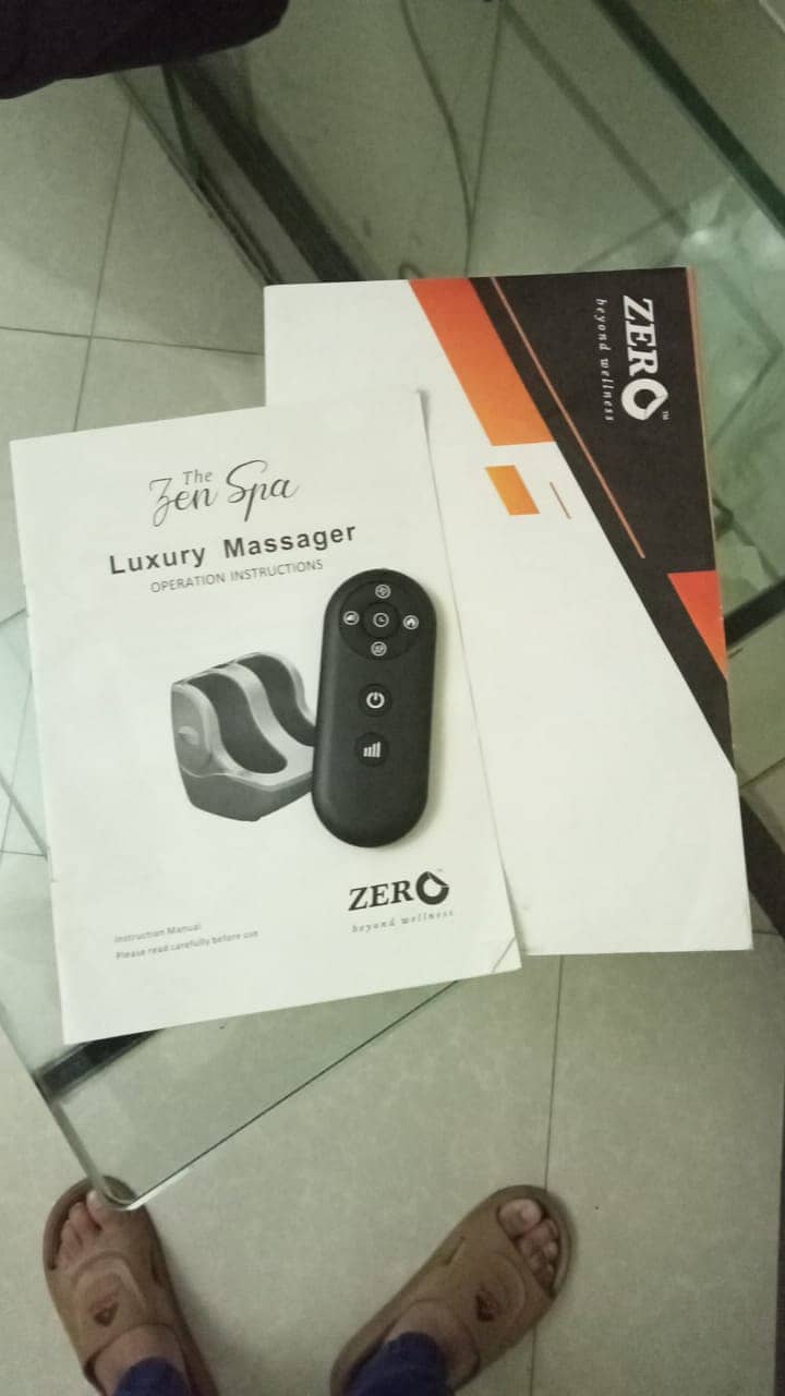 Electric Leg Massager by Zero (Zen Spa) - New 4