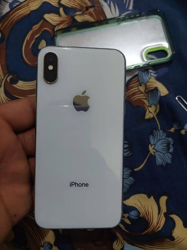 I phone x 256gb non pta argent sell 03704568800 1