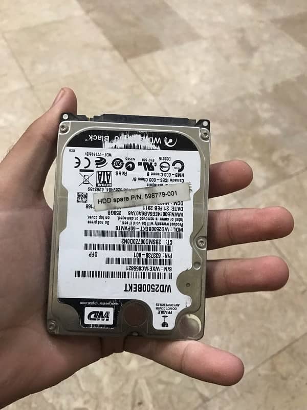 Hard Disk For Laptop 250 GB 2