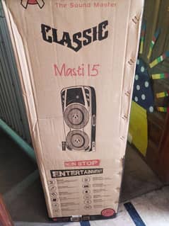 Audionic Masti 15 Brand New