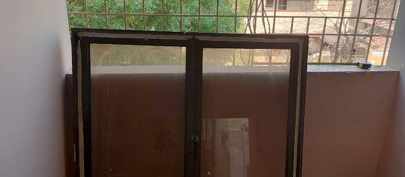 Sale Aluminum Windows 47.5 * 47.5inches location Nazimabad no 4 5