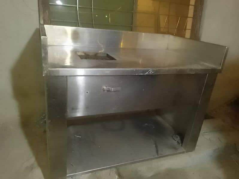 burger counter and 2 other counters for sale 1