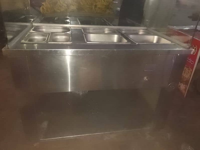 burger counter and 2 other counters for sale 3