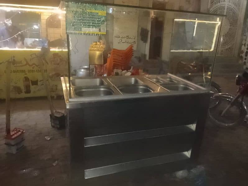 burger counter and 2 other counters for sale 6