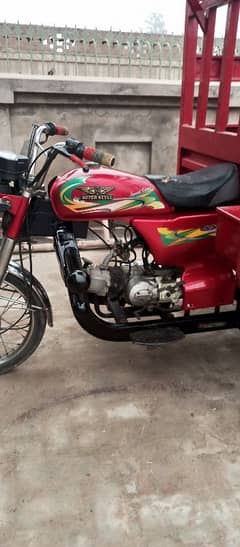 100 cc loader Raksha super style 2023 model