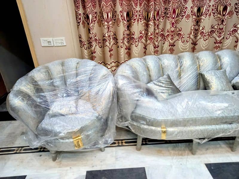 Sofa Sets & bed set pure sheesham wood urgent sale new condition 2