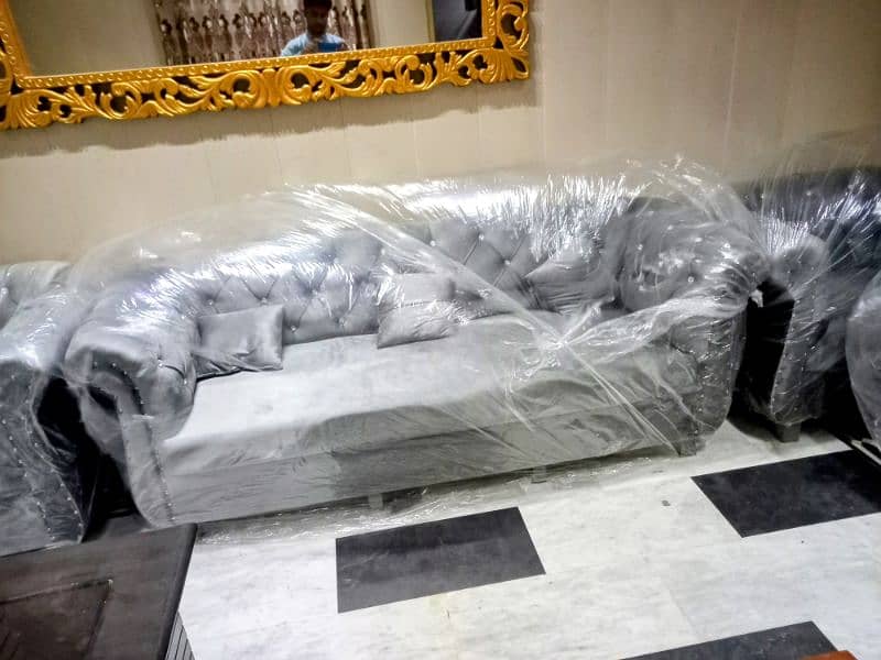 Sofa Sets & bed set pure sheesham wood urgent sale new condition 9