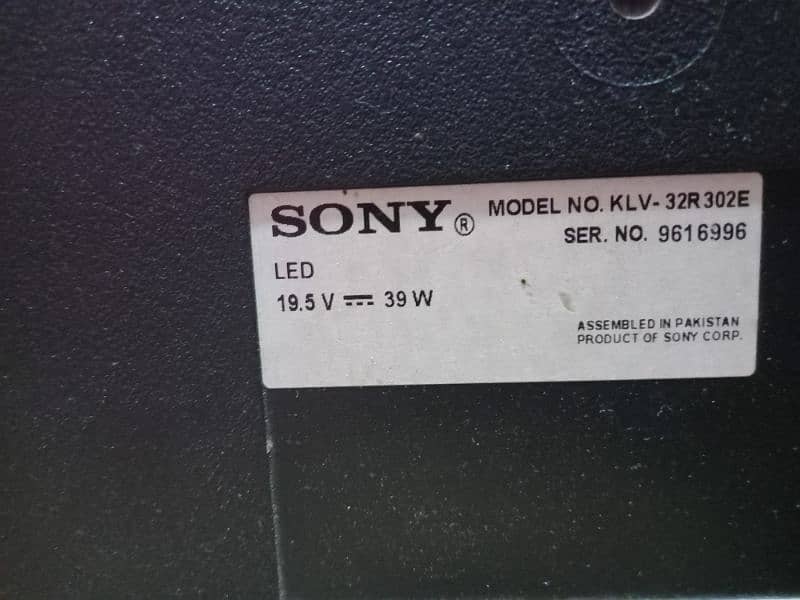 Sony LED original Product of Sony Corporation 1