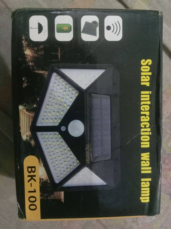 Solar Rechargeable Light With Sensor 1