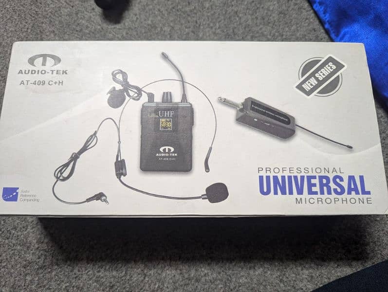 interview mic and two collar mic wireless for sale 1