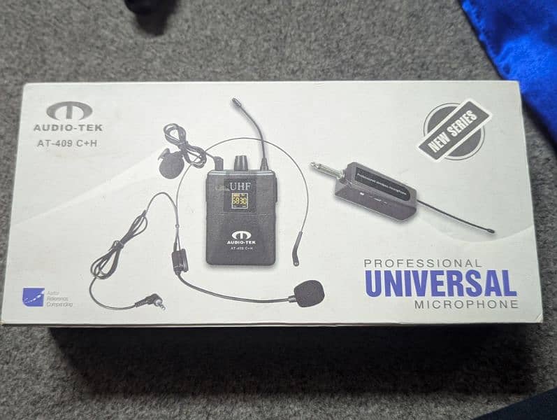 interview mic and two collar mic wireless for sale 3