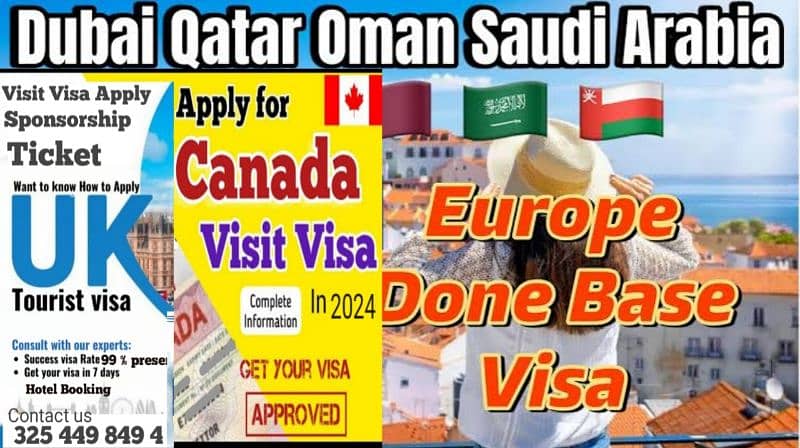 CANADA/ UK/ USA 99 persent Approved Visa /All country Done base Reach 0