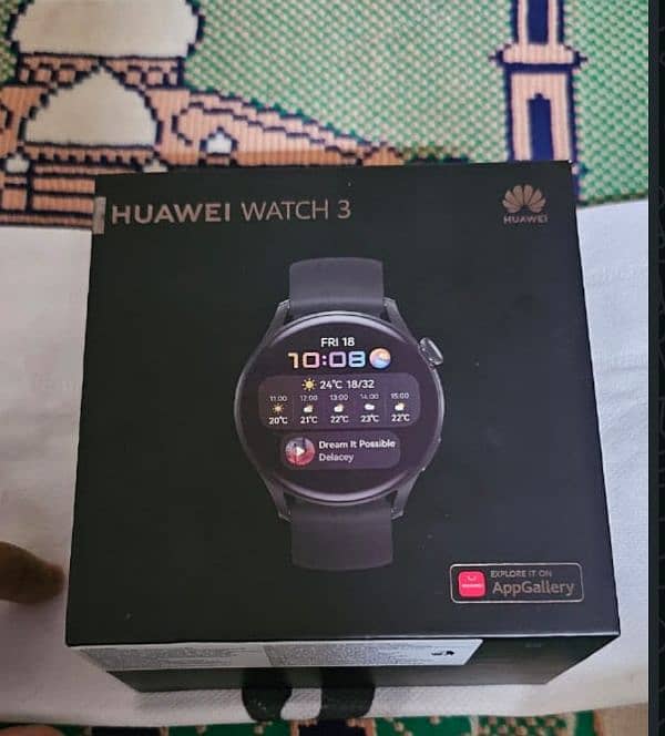 Huawei watch 3 Black 0