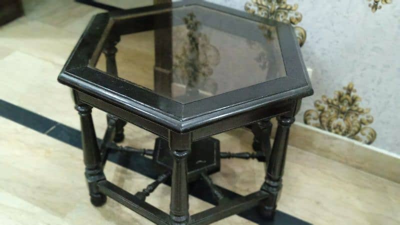 Sheesham Table set for sale 1 big size 2 small size table 8