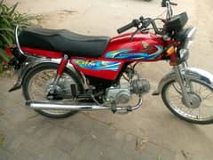 Honda CD 70 LUSH and GENWAIN condition 2024 Model. . . .