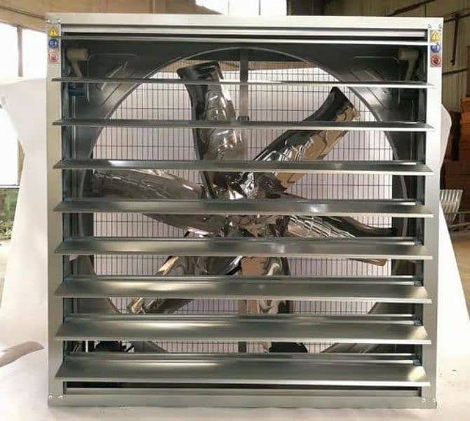 Industrial Shutter Exhaust Fans, Ventilation Fans, Hammer Fans, 2