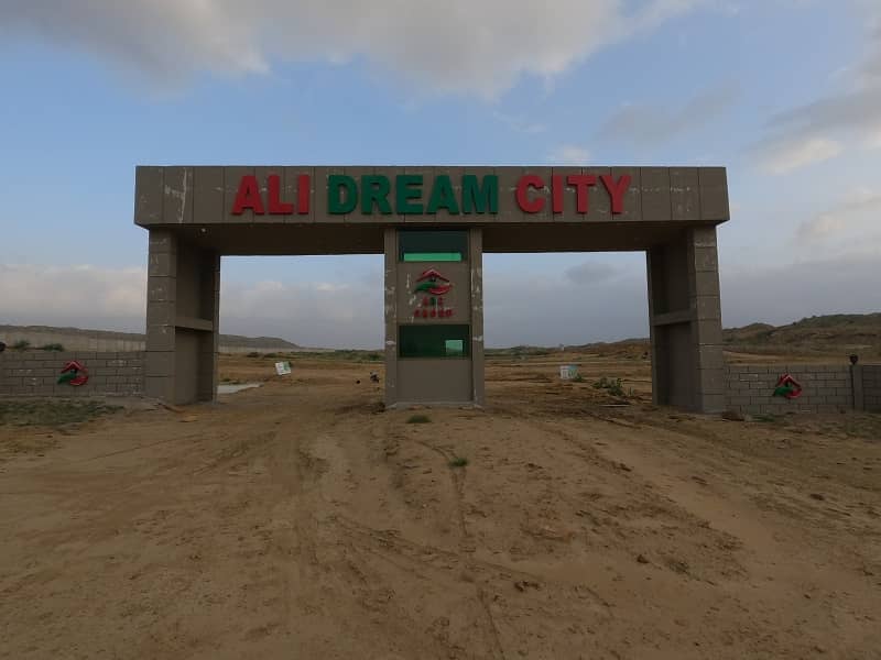 Prime Location 80 Square Yards Residential Plot In Ali Dream City 7