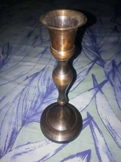 Vintage braas candle stand