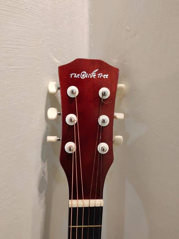 The Olive Tree R38N Guitar with truss rod 3