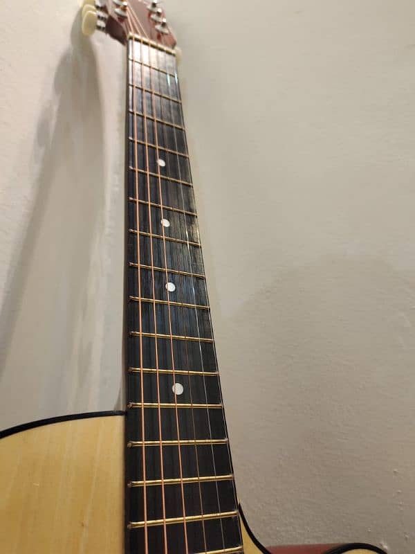 The Olive Tree R38N Guitar with truss rod 9