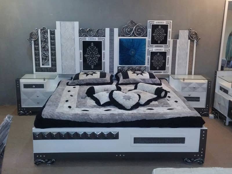 brand new double bed,/bed set/single bed/Turkish bed set/wooden bed 8